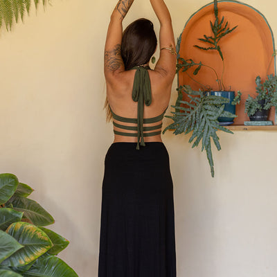 Tribal Trance Skirt Black