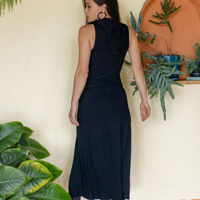 Desert Doof Dress Black