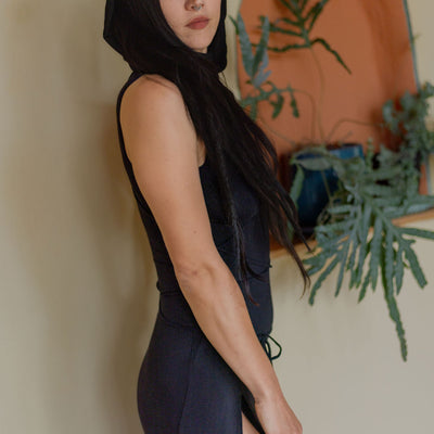 Desert Doof Dress Black