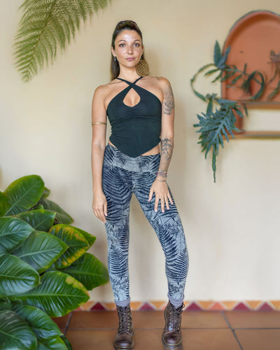 Viper Cut Top Forest Green