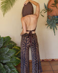 Veil Falls Pants Brown Leaf
