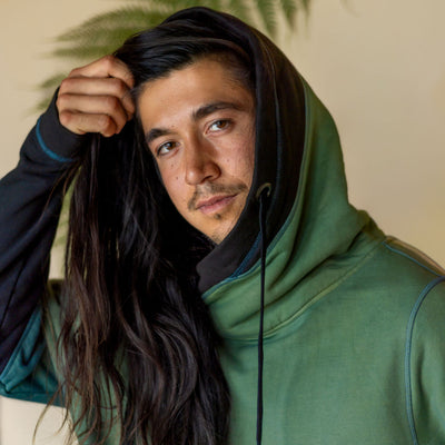 Man Cross Hoodie