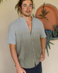 Button Men Shirt-Plant dyed