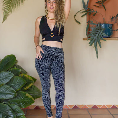 Serpentess Leggings Silver SacGrid