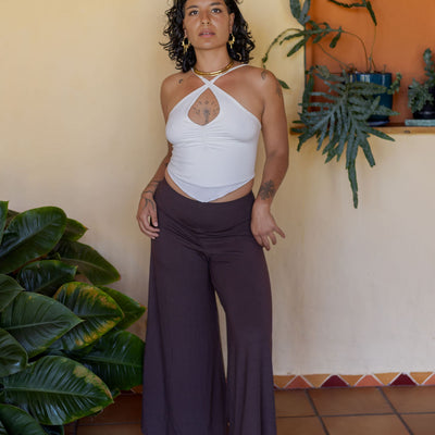 Viper Cut Top Off-White