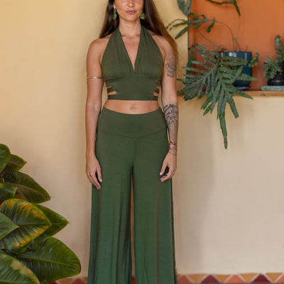 Veil Falls Pants Green