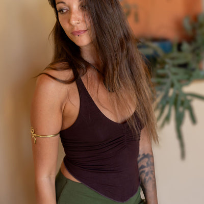 Viper Cut Top Brown