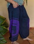 Aladin Pants Tri-Geo Print