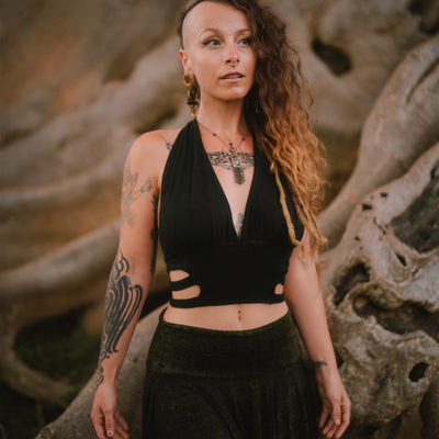 Panthera Top Forest Green