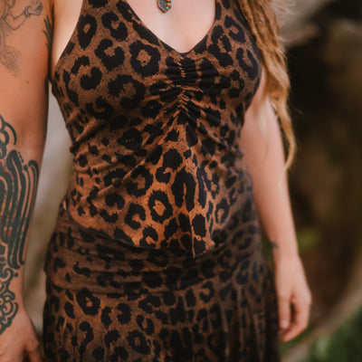 Viper Cut Top Leopard