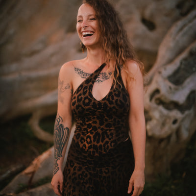 Viper Cut Top Leopard
