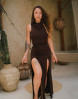 Desert Doof Dress Brown
