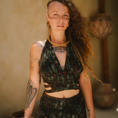 Tribal Trance Skirt & Panthera Top