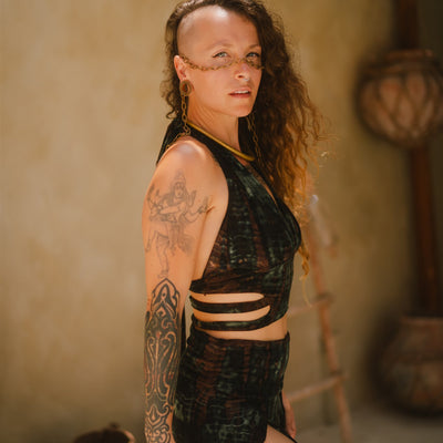 Tribal Trance Skirt & Panthera Top