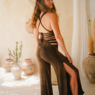 Panthera Top & Panthera Pants Rustic Brown