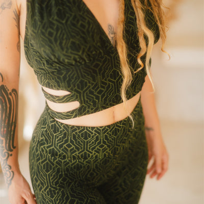 Serpentess Leggings Green SacGrid