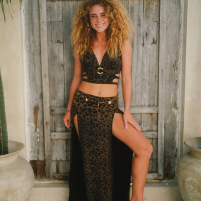 Tribal Trance Skirt & Panthera top