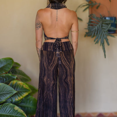 Veil Falls Pants Brown Wood