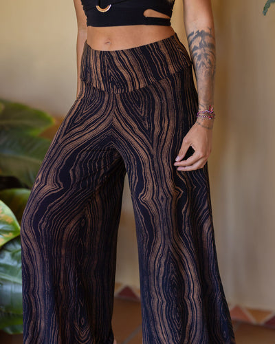 Veil Falls Pants Brown Wood