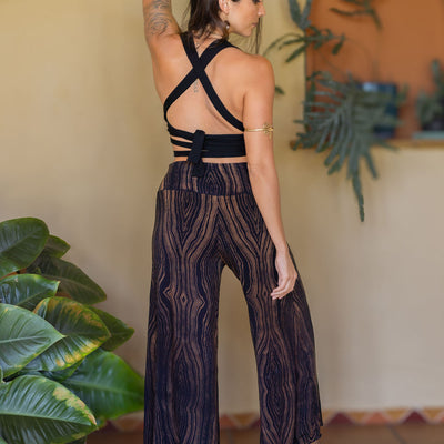 Veil Falls Pants Brown Wood
