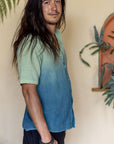 Button Men Shirt-Plant dyed