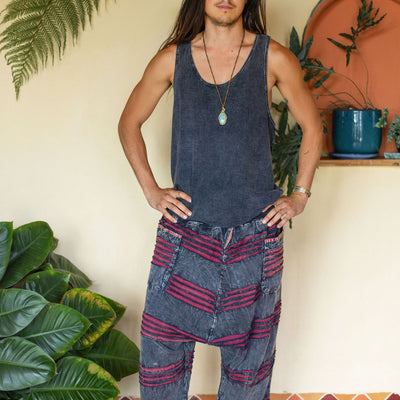 Harem pants With Shreddings