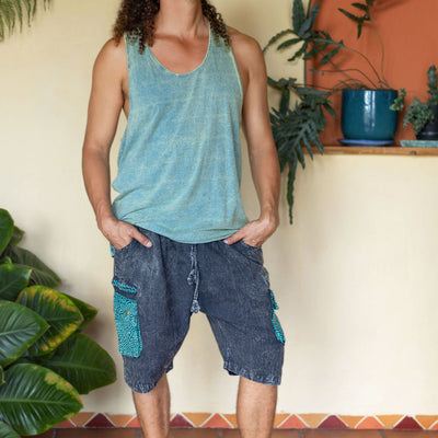 Shorts Maze-Tec Print