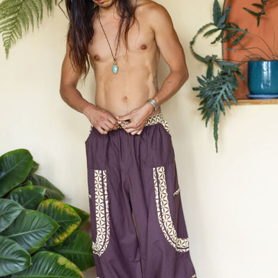Curve Pants FOL Print