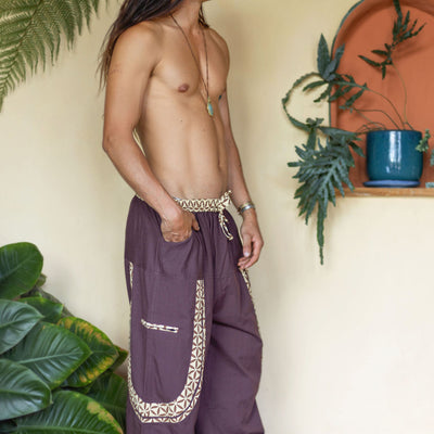 Curve Pants FOL Print