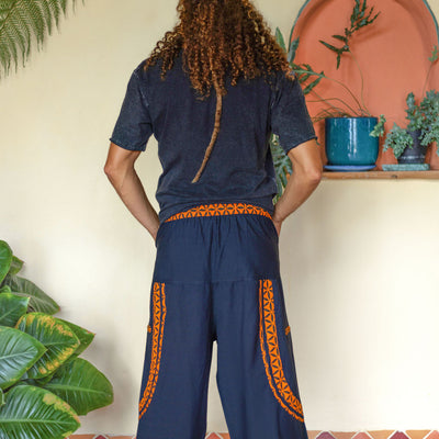 Curve Pants FOL Print