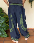Curve Pants FOL Print