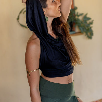 Tribal Trance Skirt Green