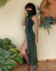 Desert Doof Dress Green SacGrid