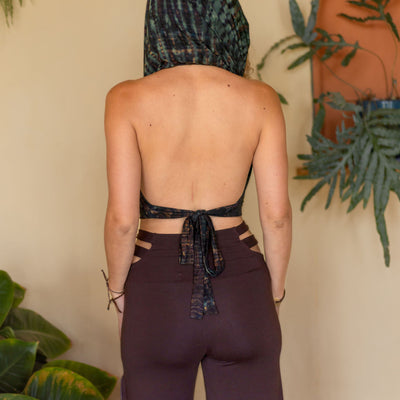 Cobra Hood Top Dark Green Serpent