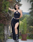 Tribal Trance Skirt & Viper cut top