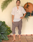 Men shirt raw cotton