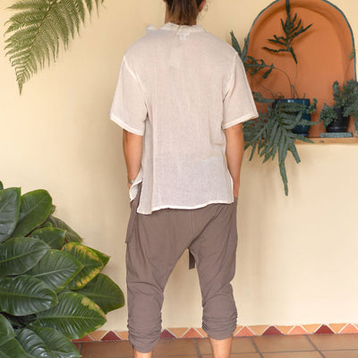 Men shirt raw cotton
