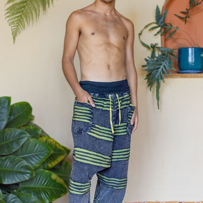 Harem pants With Shreddings