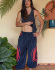 Aladin Pants Tri-Geo Print