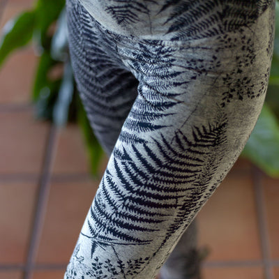 Serpentess Leggings Silver Fern