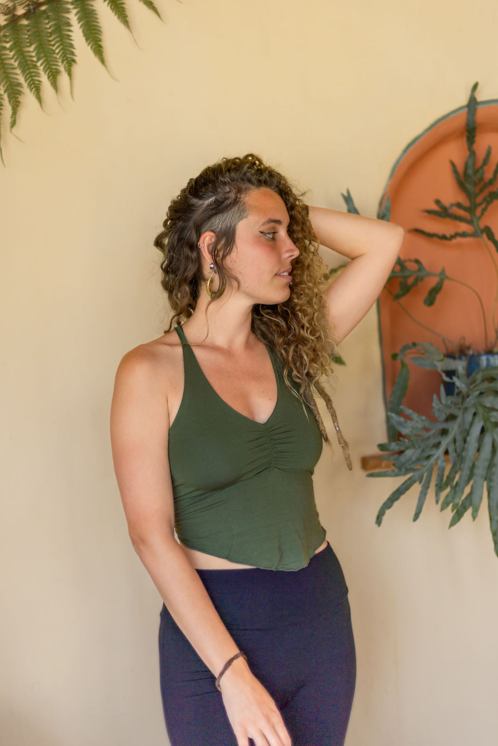 Viper Cut Top Green