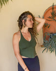 Viper Cut Top Green