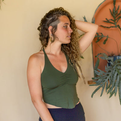 Viper Cut Top Green