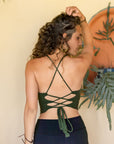 Viper Cut Top Green