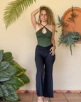 Viper Cut Top Green