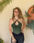 Viper Cut Top Green