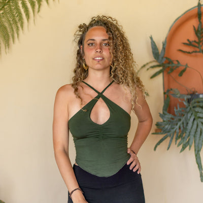 Viper Cut Top Green