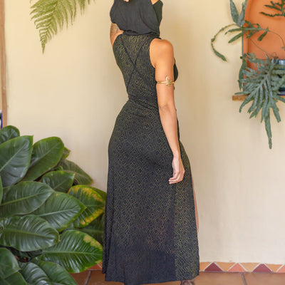 Desert Doof Dress Green SacGrid