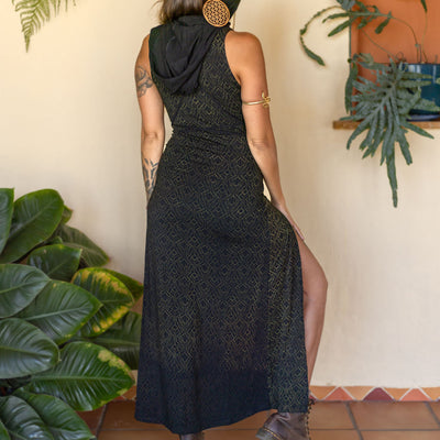 Desert Doof Dress Green SacGrid