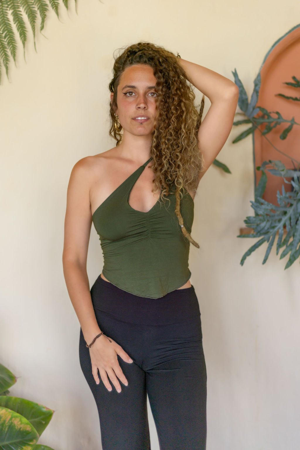 Viper Cut Top Green